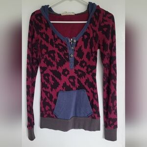 Juniors Light Weight Shirt Hoodie